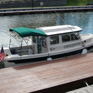 Boat at pier