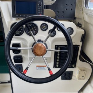 Boat helm