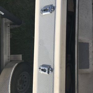 swim ladder (included) mounts