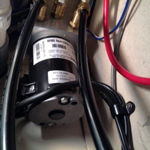 DC motor for autopilot  RPU 80