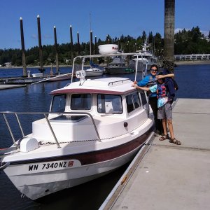 Sea trials at Swantown in Olympia