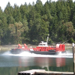 Coast Guard came to Thetis Island