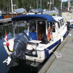 Kerri On Thetis marina