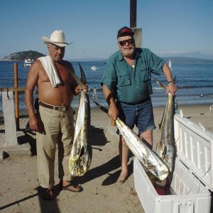 (captd) Manuel Cleans all fish $1.00