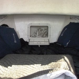 Sea Baby's Forward Bulkhead - Open