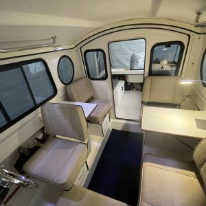 the PO went to Seattle and had them customize the interior without the galley.