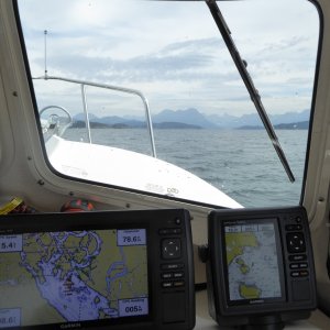 Heading back up to Desolation Sound around the outside