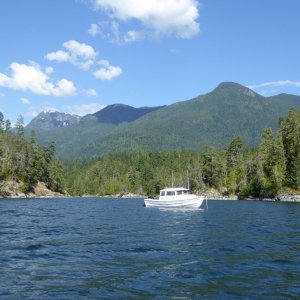 Prideaux Haven anchorage