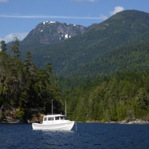 Anchorage in Prideaux Haven
