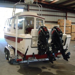 Twin Suzuki 50 Hp Four-Strokes with 6 year warranty