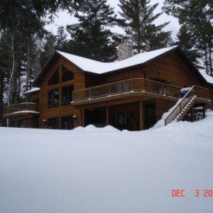 Media 'C-Critter's ex-owner's home on Island Lake' in album '2000 CD-16 Angler w/ 2000 Honda 50'