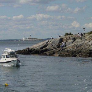 Media 'Passing the tip of Bailey Island' in album 'Delivery, 7-7-07'