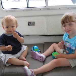Feast of Cherrios during Fathers Day Cruise