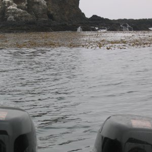 Anchored off Anacapa Island
