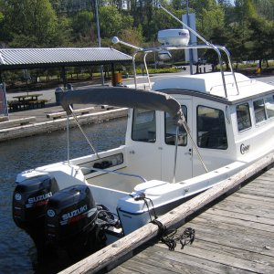Lake Washington sea trial