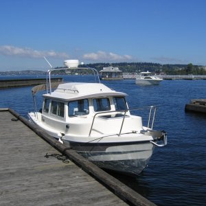Lake Washington sea trial