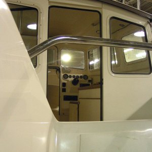 New boat getting rigged