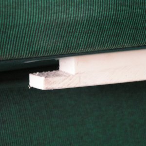 Media 'Notch to hook under drywall screw, 1 on each side (front/rear) towards wall end of seat' in album '(Dora~Jean)'