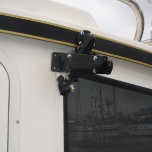 Media 'RAM mount for 2nd station Plotter/sounder' in album 'Counter extension for TC255'