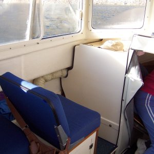 Media 'Forward facing passenger seat.' in album 'Map of McPhee Reservoir, Colorado'