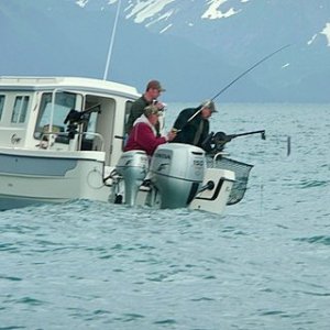 Silver fishing