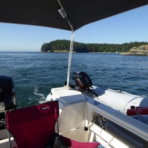 Media 'Moving the boat over to Fox Cove for Sunday night - Sunday afternoon was pretty rowdy in Shallow Bay!' in album 'Friday afternoon departure for Memorial Day Weekend'