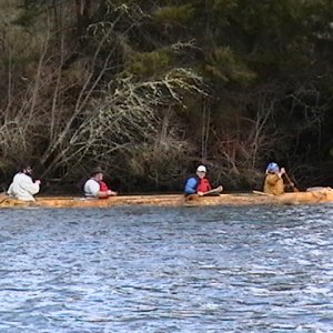 (Knotty C) Corps of Discovery on Knappa Slough