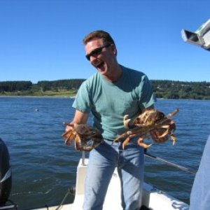Dee's cousin David - east side of Whidbey Island, WA