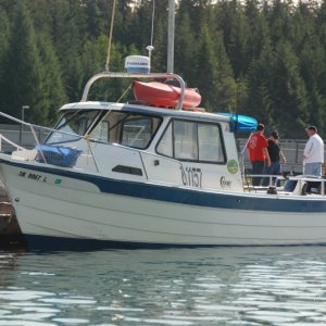 CD 26 Pro-Angler in Glacier Bay Alaska