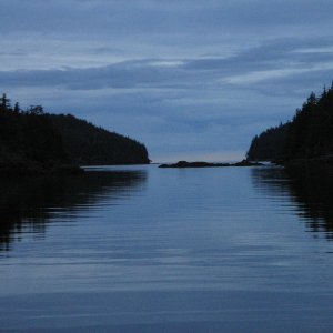 Blue evening at the Chuck