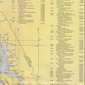 Media 'SE Alaska chart cataolg, NE quadrant' in album 'Jacari Maru at Cordero Lodge, BC'