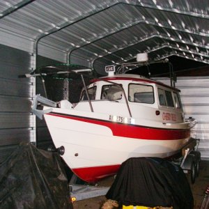 My first view of the new (used) boat.