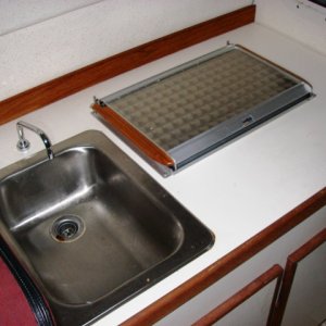 The galley.