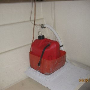 2.5 gallons will last along time