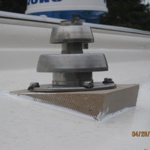 Hardest part was drilling a hole in the roof !!