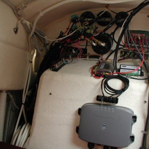 Back of panel.