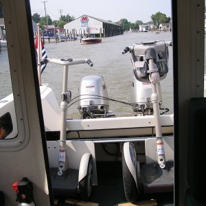 (Larry K) Transporting Segways on C-Dory