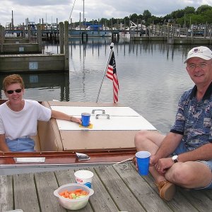 (Larry K) Lexington MI on Lake Huron August 2004