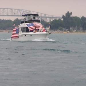 Port Huron, Michigan Coast Guard Appreciation Day Boat Parade 8-20-2005