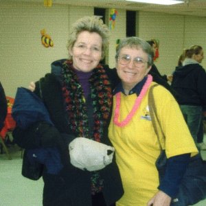 (R/J): Cynthia (C-Lou) and Ruth (R-Matey).