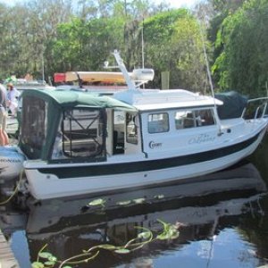 Larry and Wendy's boat very funny people