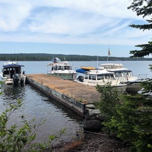 Raspberry Island dock