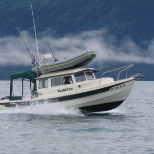DogOnDory in Valdez Arm
