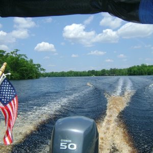 The Pasquotank river