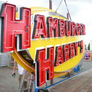 Media 'a sign i built, one of many' in album 'on stage, seattle international comedy competiton, bellingham, took 3rd that night'