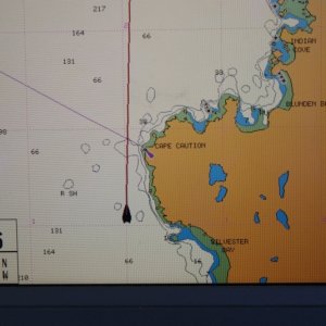 Inside Passage 2011 022 - Northbound, Cape Caution