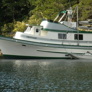 Inside Passage 2011 - Southbound, Meeting Vantage in Desolation 01