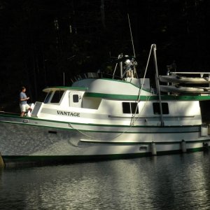 Inside Passage 2011 - Southbound, Meeting Vantage in Desolation 02