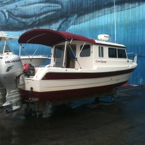 Starboard side rear