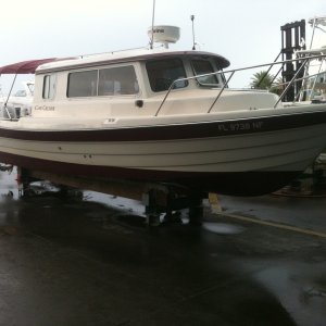 Starboard side front
